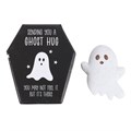 Set of 24 Resin Ghost Hug Tokens in Display