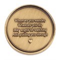 Set of 27 Guardian Angel Protection Coins in Display