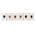 Set of 24 Crystal Angel Keepsakes in Display
