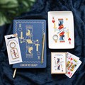 Set of 24 King of Our Hearts Playing Card Decks in Display