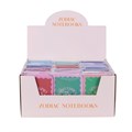 Set of 36 Mini Zodiac Zest Notebooks Display