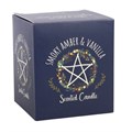 Solstice Wreath Smoky Amber & Vanilla Candle