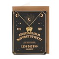 Talking Board Planchette Necklace Greeting Card