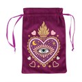 Aksamitna torba ze sznurkiem „Sacred Sight Heart”