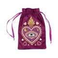 Aksamitna torba ze sznurkiem „Sacred Sight Heart”