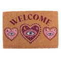 Sacred Sight Heart Welcome Doormat