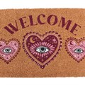 Sacred Sight Heart Welcome Doormat