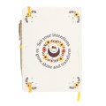 Bee Radiant Intention Journal with Citrine Pen