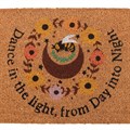 Natural Bee Radiant Doormat