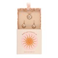 Sun Earring and Necklace Set