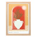 Vase No.4 Framed Wall Art Print