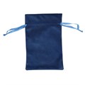Triple Moonflower Velvet Drawstring Bag