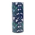 Moonflower Print Cotton & Coconut Tube Candle