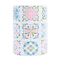 Vaso com estampado de azulejo