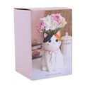 Calico Cat Vase