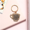 ”You’re My Cup of Tea” -teekuppi-avaimenperä