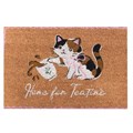 Home for Teatime Calico Cat Doormat
