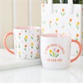 Tulip Print Mug
