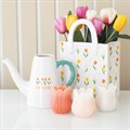 Les Fleurs Tulip Ceramic Watering Can