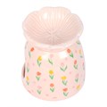 Tulip Print Oil Burner and Wax Warmer