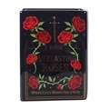 Gothic Rose Book Shaped Vase