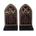 Gothic Rose Cathedral Arch Bookends