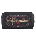 Rose and Sword Zippered Wallet