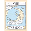 The Moon Vintage Tarot Wall Hanging