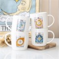 The Wheel of Fortune Vintage Tarot  Mug