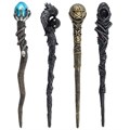 Wiccan Wand Display With 8 Wands