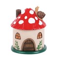 Mushroom House Resin Incense Cone Burner
