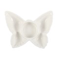 White Butterfly Tealight Candle Holder