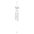 White Butterfly Windchime