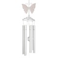 White Butterfly Windchime