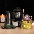 Black Witch Hat Oil Burner