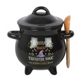 Mischief and Magic Cauldron Soup Bowl with Spoon