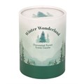 Winter Wonderland Candle with Tree Scene