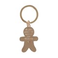 Gingerbread Man Keyring