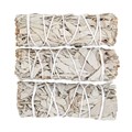 Set of 3 White Sage Smudge Wands