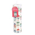 Weihnachtsstraße – Druck – Lebkuchen-Keks-Röhre – Kerze