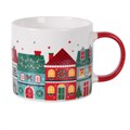 Kerststraat-mok met print