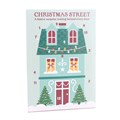 12-daagse adventskalender met kerststraattafereeltjes