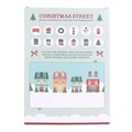 12-daagse adventskalender met kerststraattafereeltjes
