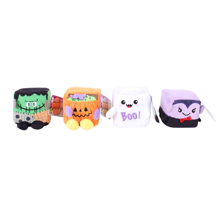 7 cm:n Halloween-pehmokubus