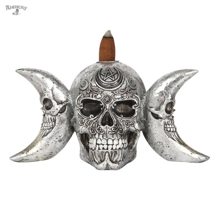 The Dark Goddess Backflow Incense Burner by Alchemy