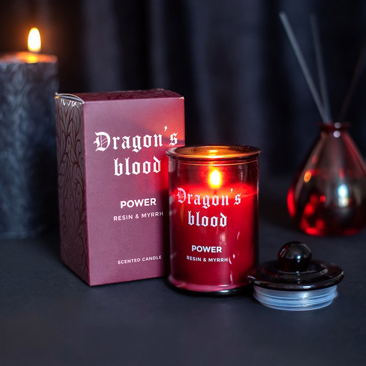 Dragon's Blood Resin & Myrrh Candle