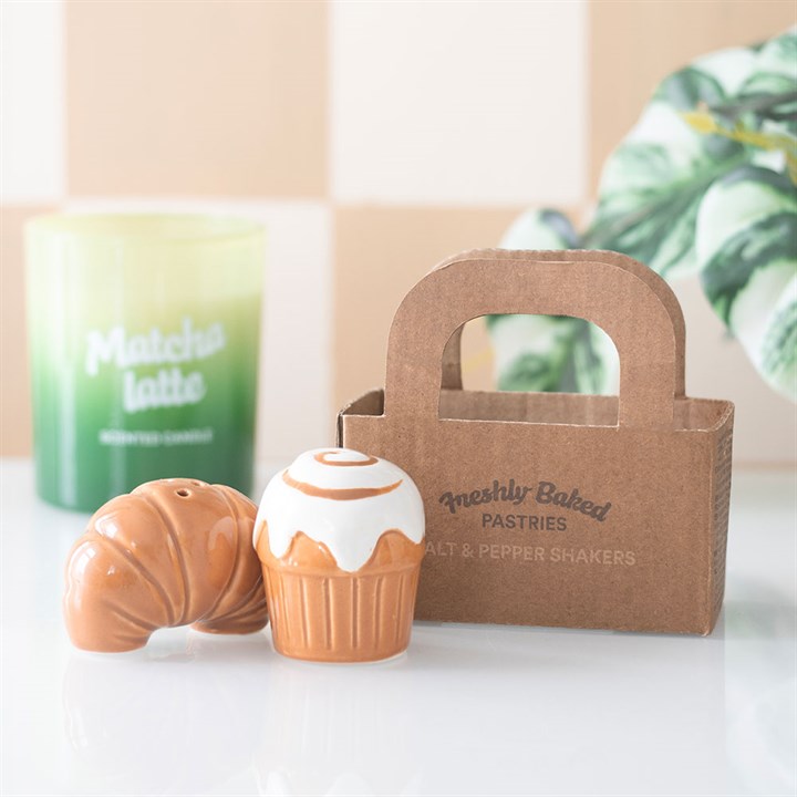 Pastry Shaped Salt and Pepper Shakers