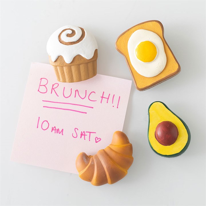 Brunch Club-koelkastmagneetset