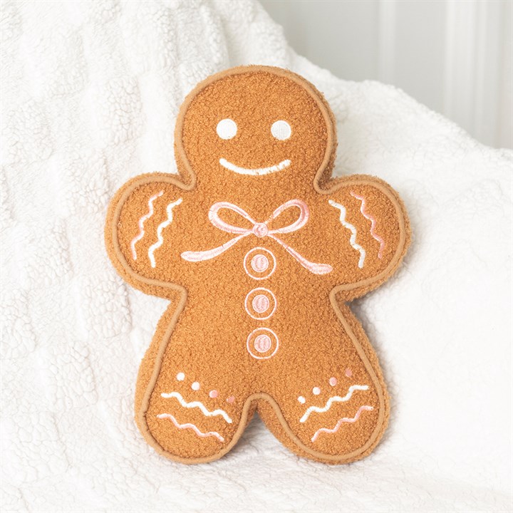 Sugarplum Bakery -leipomon piparkakku-bouclé-tyyny