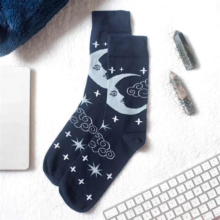 Blue Moon Socken aus Baumwollmischung